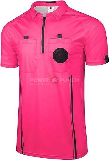Power Punch High Quality Unisex Football Referee Jerseys Printed Digital Sublimation 100 Polyes - Angle 2