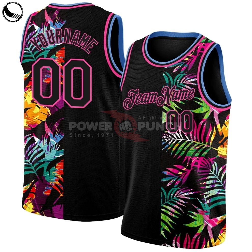 Power Punch BETHERIVAL Customized Basketball Jerseys Polyester Quick Dry Custom Sublimation Tea