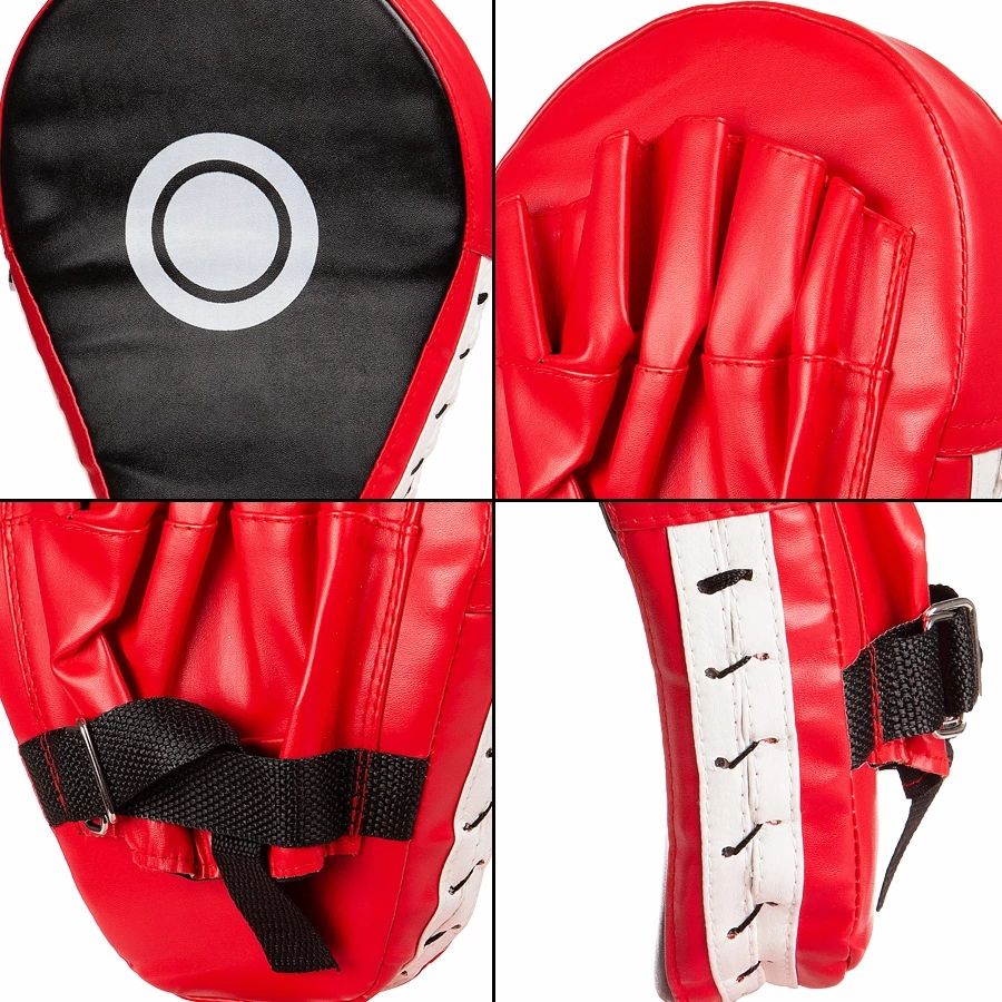 Power Punch Boxing Equipment Hand Target MMA Martial Thai Kick Pad Kit Karate Angle 4
