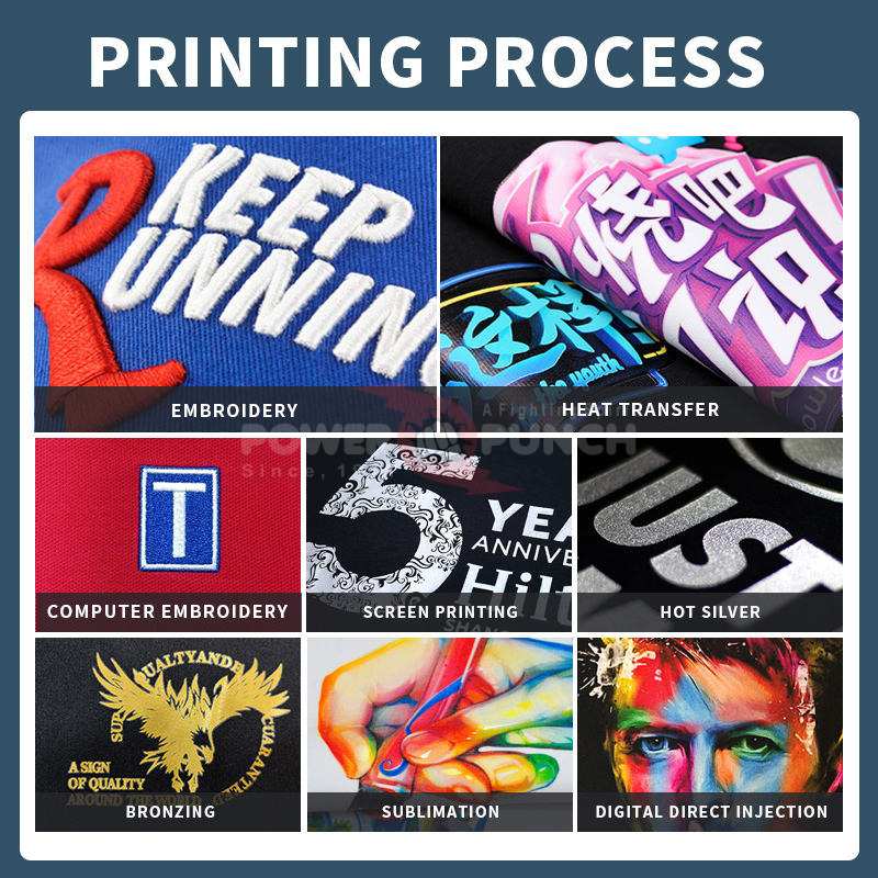 Power Punch Custom Polyester Quick Drying T-shirt Workwear Uniform Running Sports T-shirt Heat - Angle 5