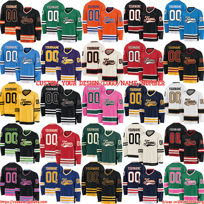 Power Punch Customizable Youth Reversible Hockey Jersey Wholesale Training Uniform with Hood fo
