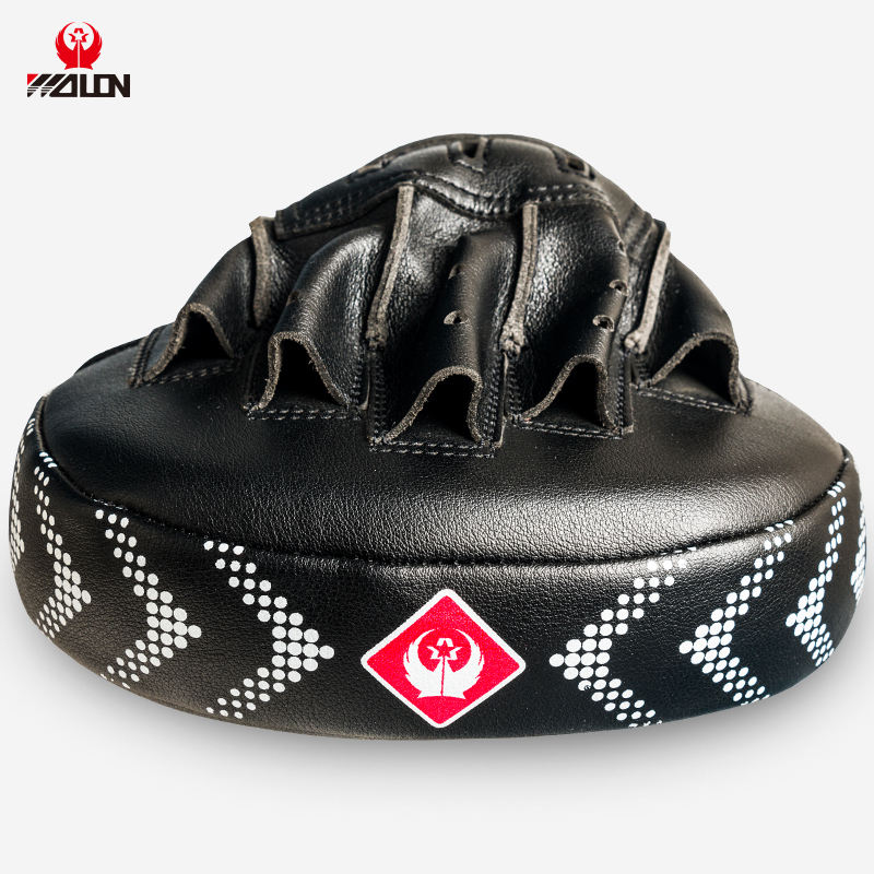 Power Punch Custom Logo Boxing Mitts MMA Muay Thai Kicking Pad Hook Target Focus Pads Angle 5