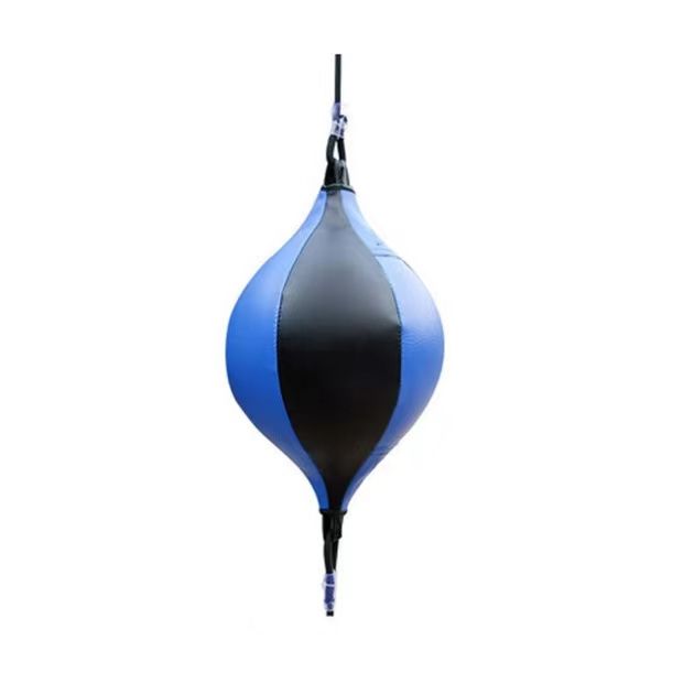 Power Punch Leather Hanging Punching Bag for Speed Training Speed Ball for Boxing Angle 5