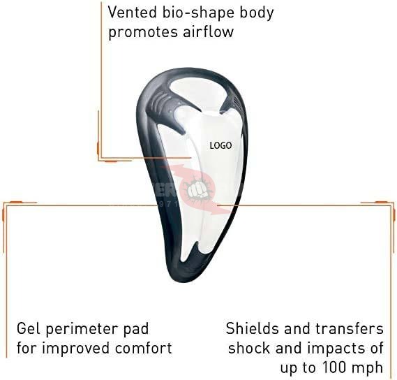 Power Punch Hot Sales Good Performance Martial Arts Men Groin Guard MMA Boxing Angle 5