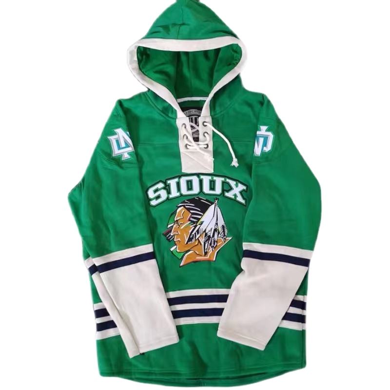 Power Punch OEM High Quality Custom Polyester Ice Hockey Hoodies Jersey Unisex Sport Wear Team