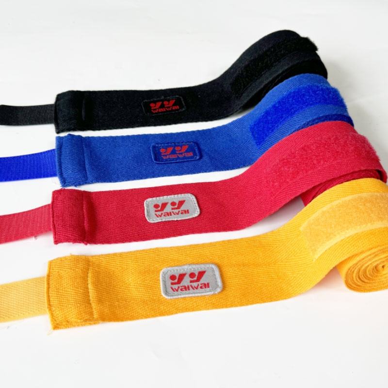 Power Punch Boxing Hand Wraps Wrist Straps Training Bandages Fitness Safety Cotton