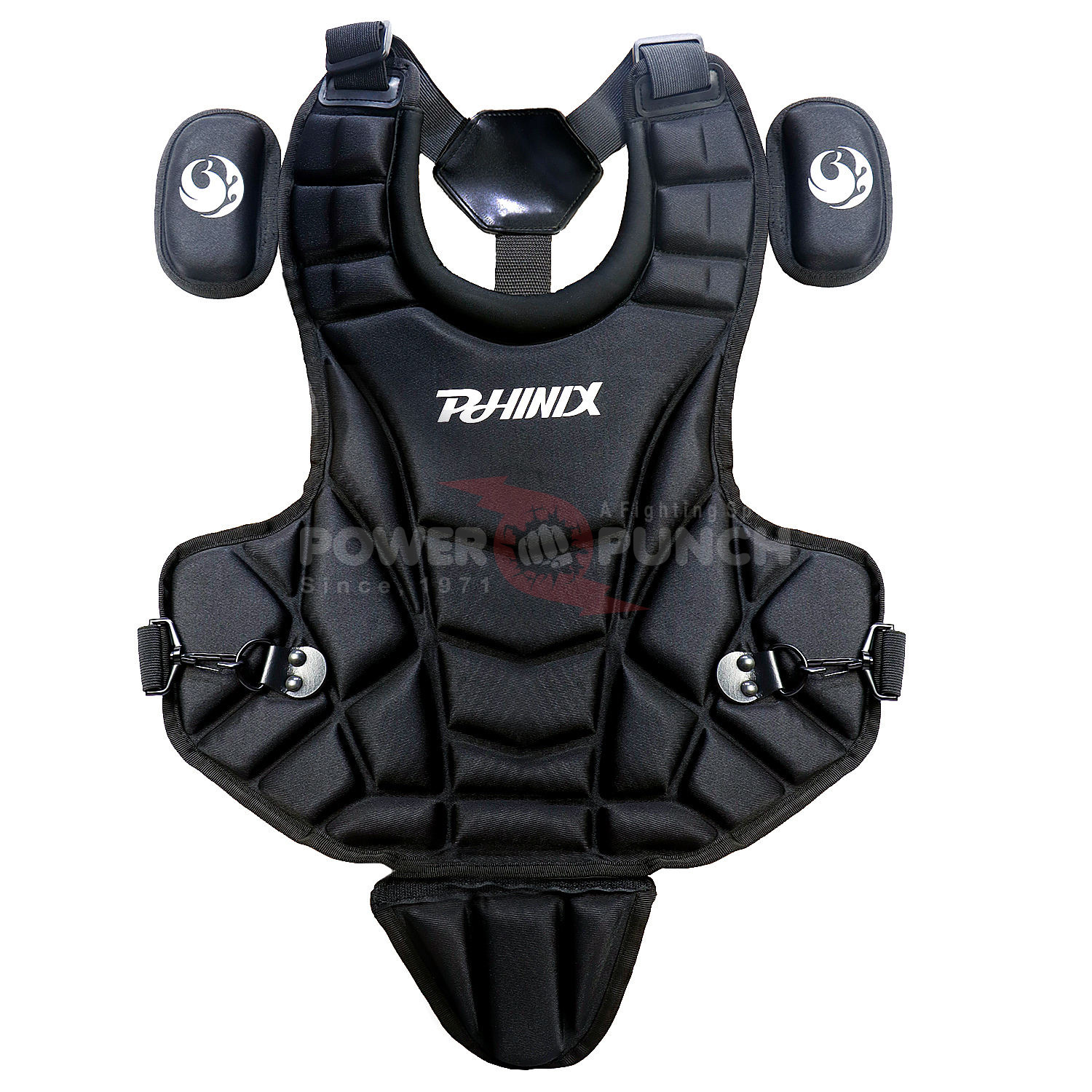 Power Punch Custom Logo Body Protector Baseball Catcher Chest Protector and Guard Angle 2
