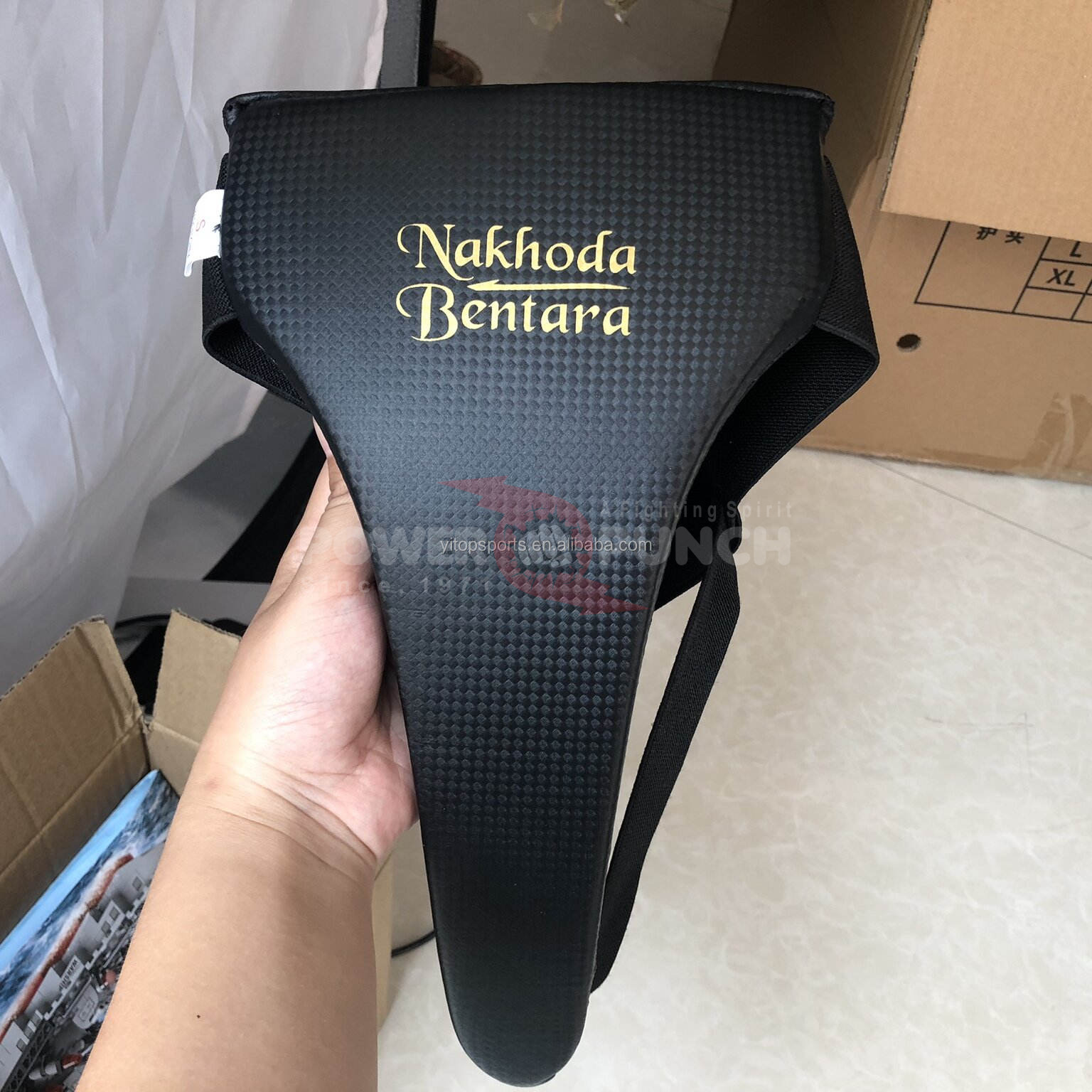 Power Punch High Quality WTF Taekwondo Male Martial Arts Groin Protector Groin Guard Angle 3