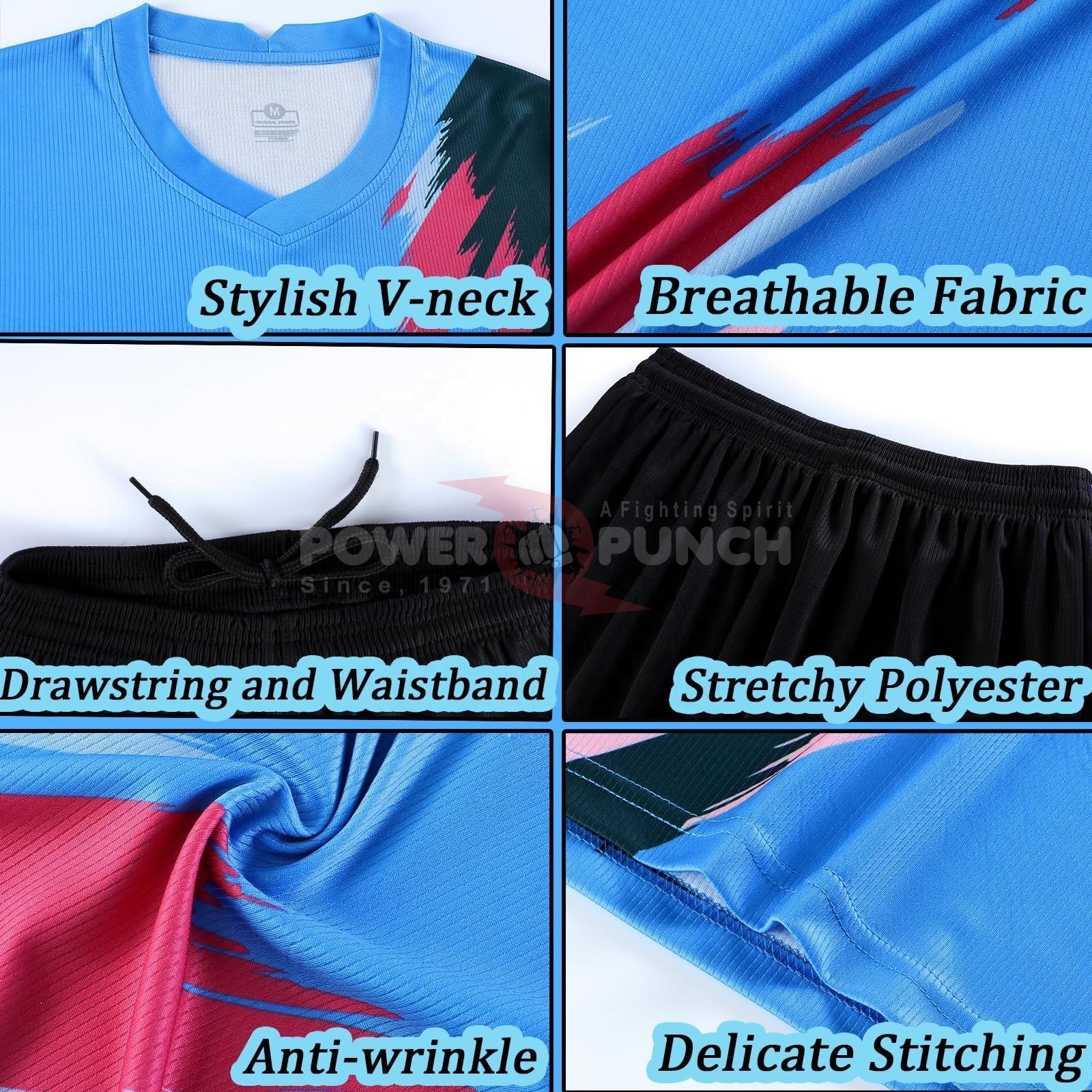 Power Punch Wholesale Best Selling Breathable Volleyball Jersey Women Training Wear Sublimation - Angle 4