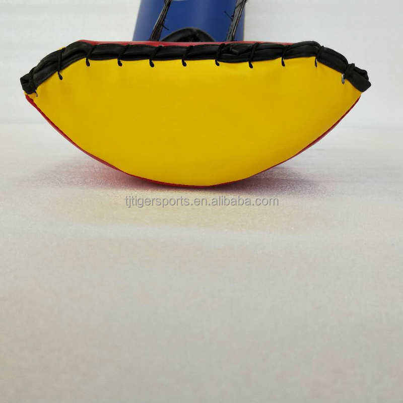 Power Punch Wholesale DZTIGER Tj151 Martial Arts Kicking Pad Focus Pad Kick Boxing PU Angle 3