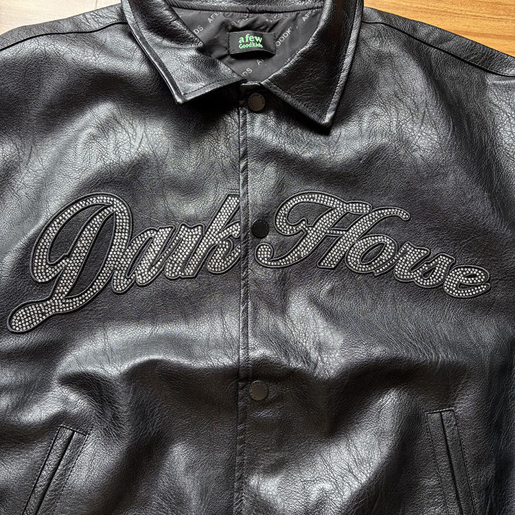 Power Punch NEOHOPE Custom Motorcycle Jacket High Quality Embroidery Letter Angle 3