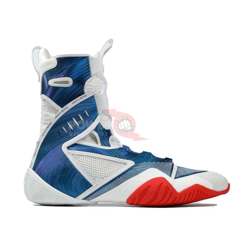 Power Punch Dynamic Flex Sole Professional Competition Boxing Shoes Angle 3