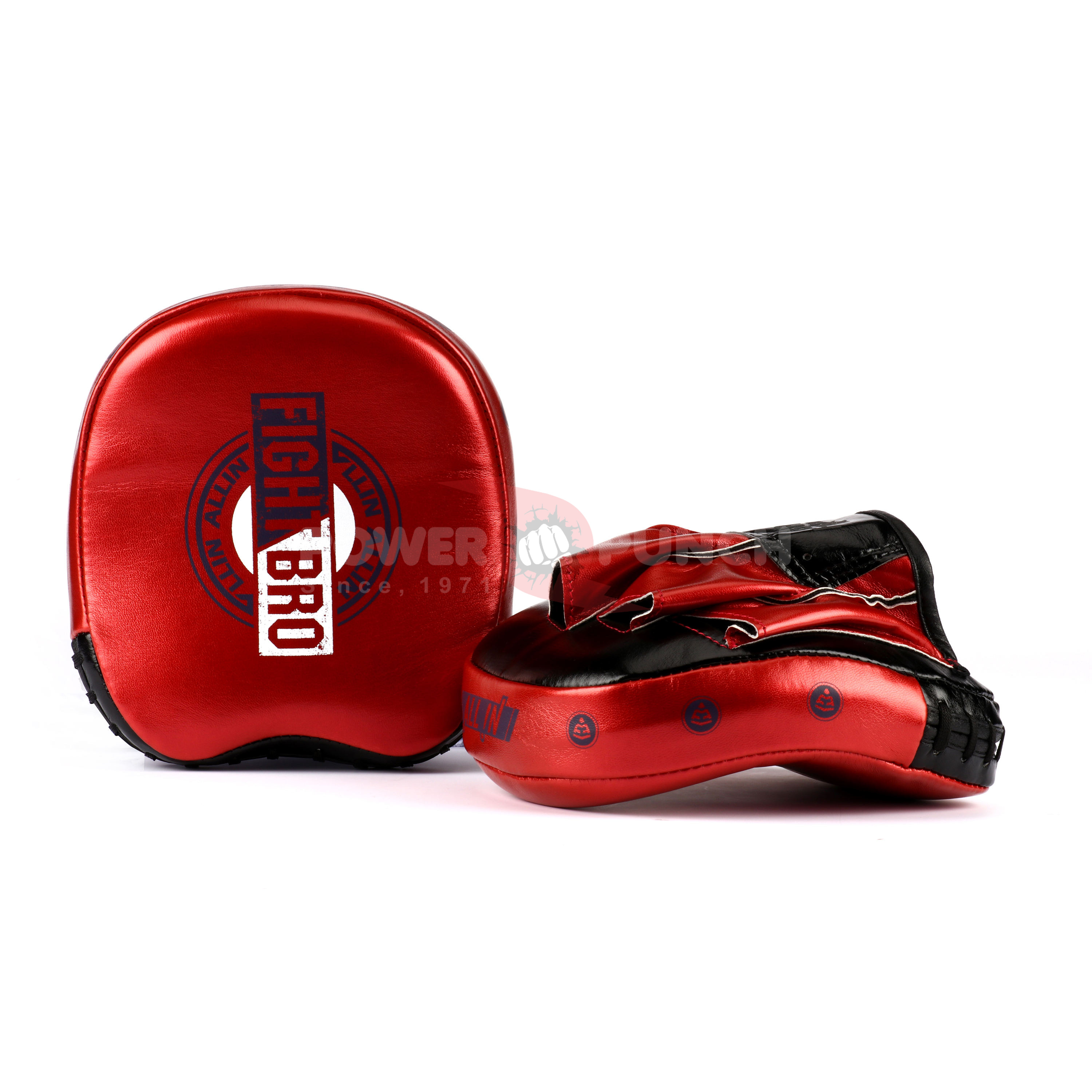 Power Punch Boxing Pads Curved Focus Mitts Adjustable MMA Muay Thai Kickboxing Angle 5