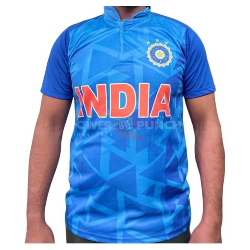 Power Punch Cricket Jersey Custom Name and Number All Cricket Team Uniform India Cricket Test J