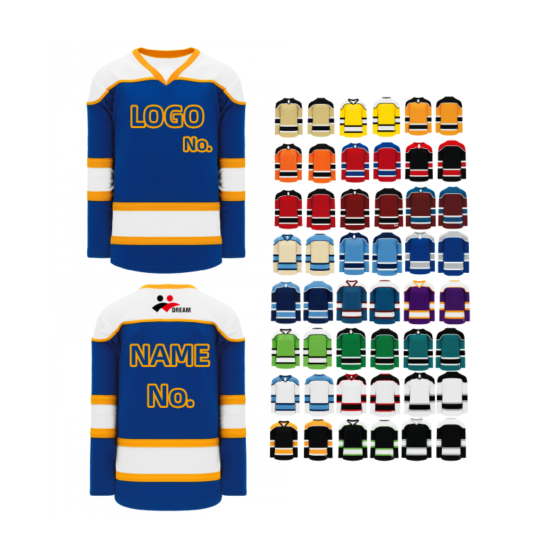 Power Punch Customizable Youth Reversible Hockey Jersey Wholesale Training Uniform with Hood fo - Angle 3