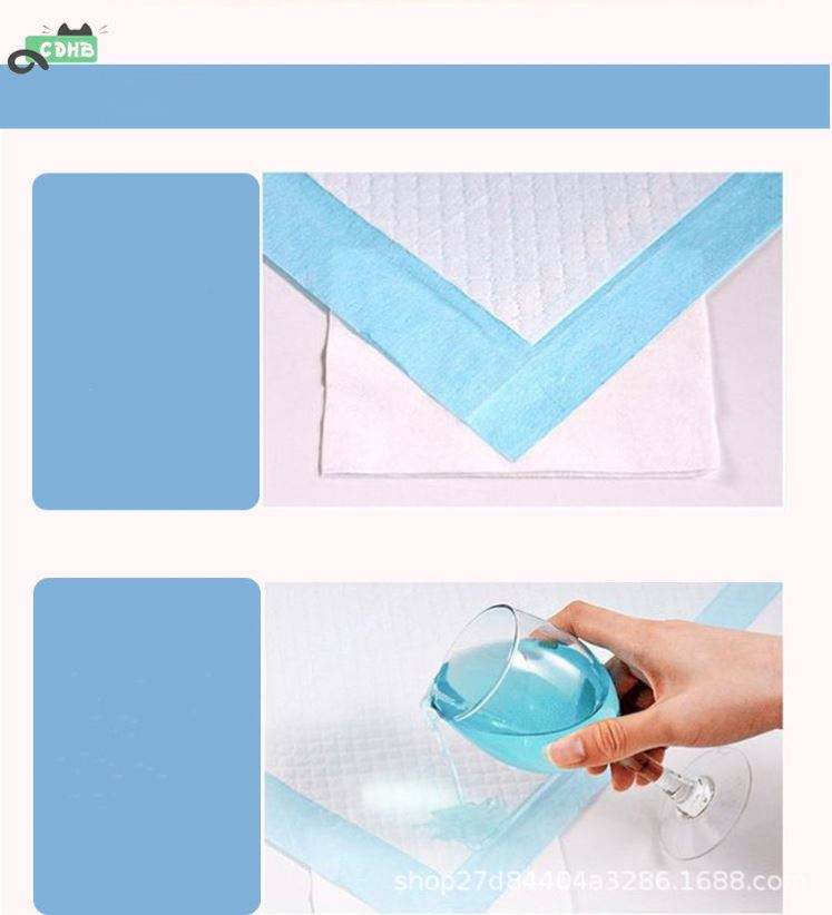 Power Punch Startup Focused Custom Pet Pee Pads Super Absorbent Leak-proof Puppy Angle 3