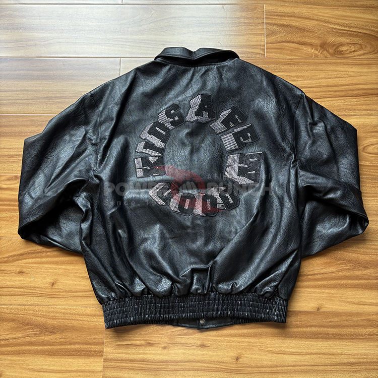 Power Punch NEOHOPE Custom Motorcycle Jacket High Quality Embroidery Letter Angle 5