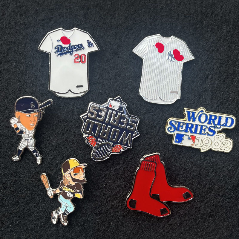 Power Punch Fashion Usa Hat Decoration Brooch Badge Jersey Socks Cap Baseball Sport Set Badges