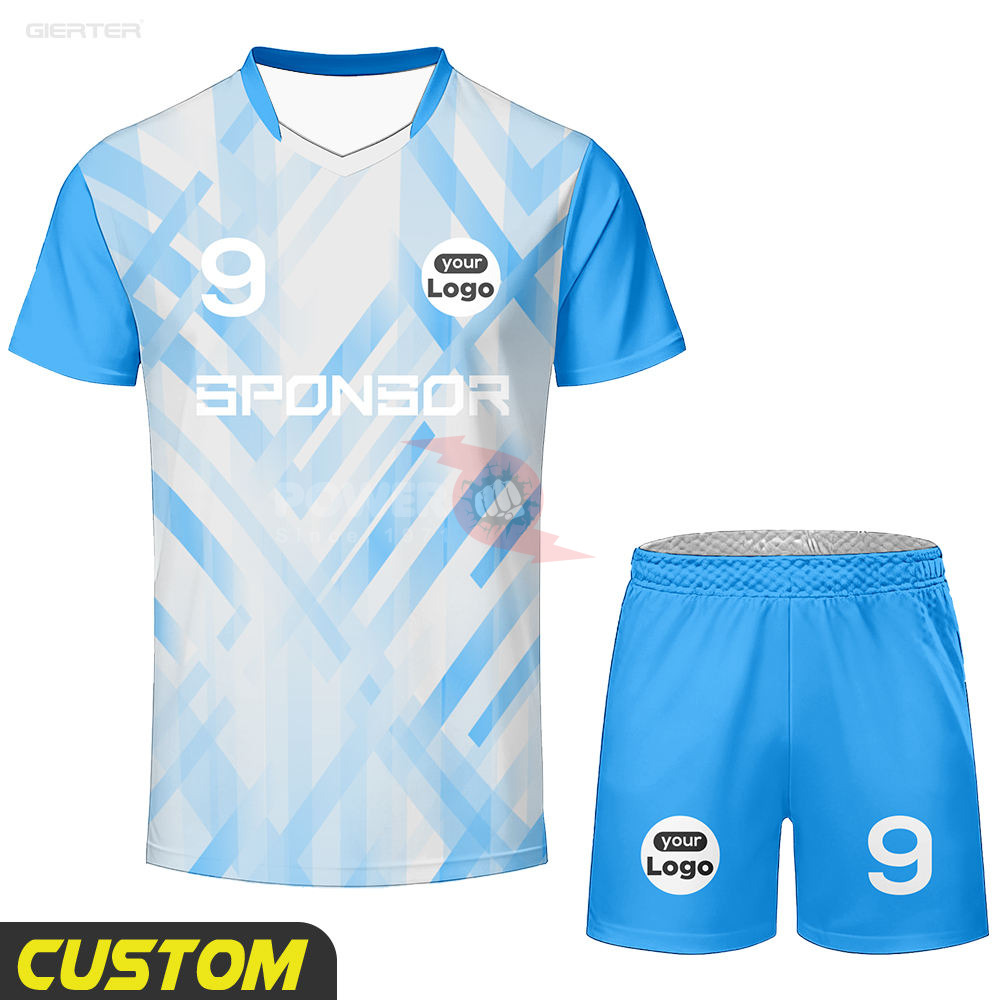 Power Punch Custom Quick-Drying Short-Sleeved Table Tennis Volleyball Badminton Wear Suits Tenn