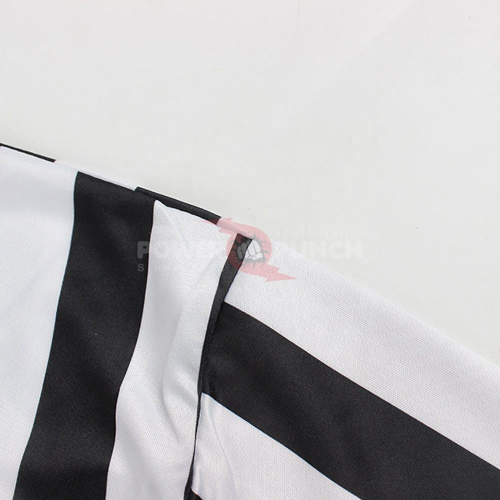 Power Punch HEALY Custom Basketball Referee Jersey Mens Rugby Football Referee Shirt Short Slee - Angle 5