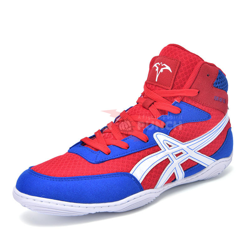 Power Punch Youth & Adult Dual-Lock Combat Training Wrestling Shoes Angle 3