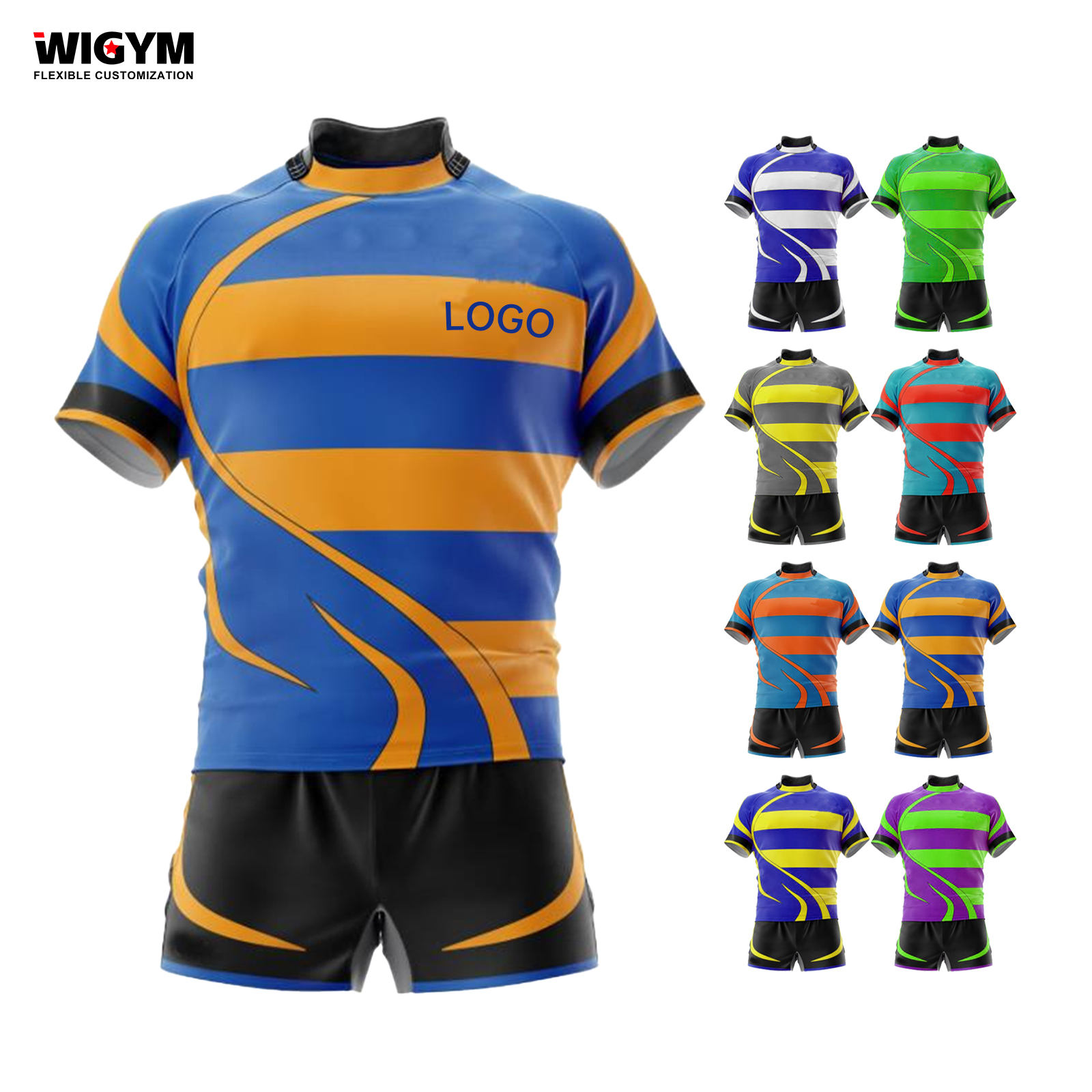 Power Punch Design and Customize Your Own Rugby Uniform jersey league Jersey rugby Team Apparel