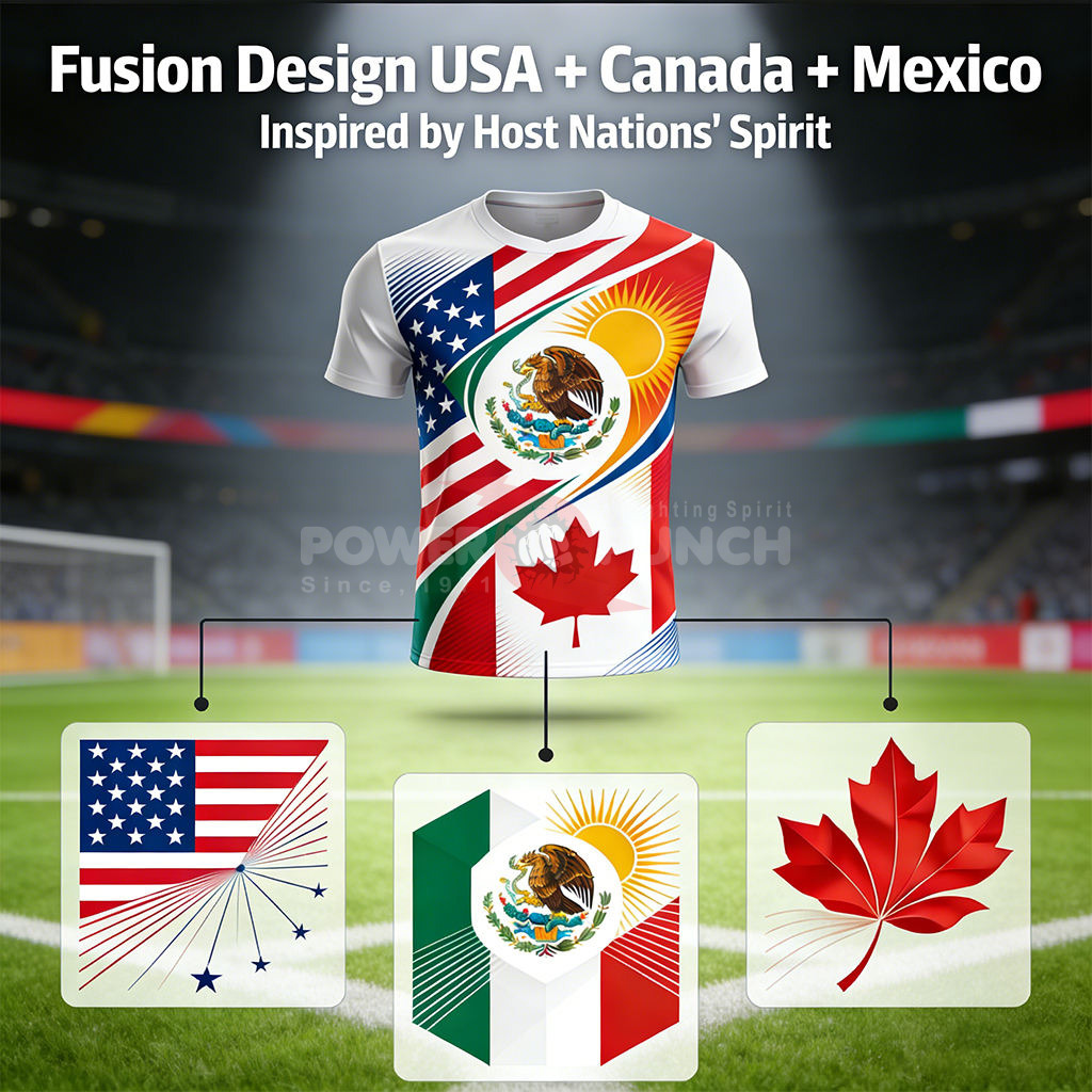Power Punch Custom Soccer Jerseys Wholesale OEM ODM Football Shirts with Logo Name Number for C - Angle 4