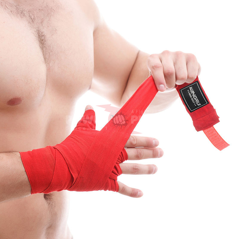 Power Punch Customized Protective Boxing Hand Wraps Training Gear Bandage Angle 3