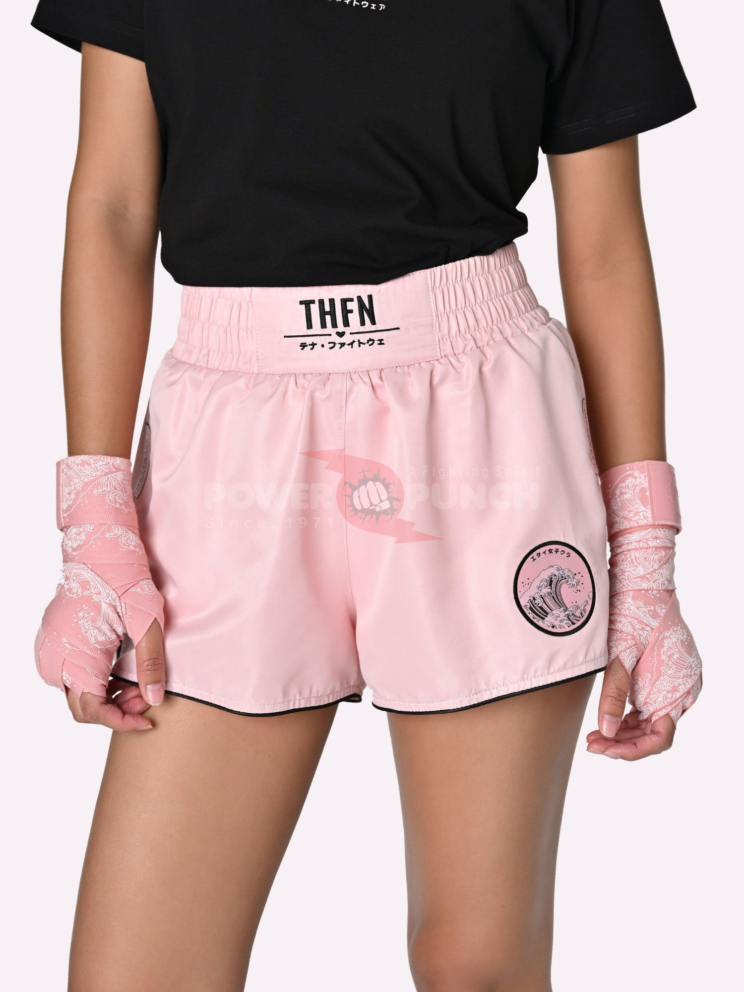 Power Punch Sublimated Breathable Stretch Gym Training Boxing Shorts