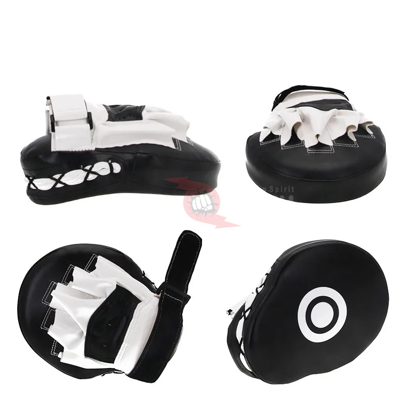 Power Punch Curved Focus Punching Mitts & Coaching Hand Pads | Pro Coach Series - Angle 6