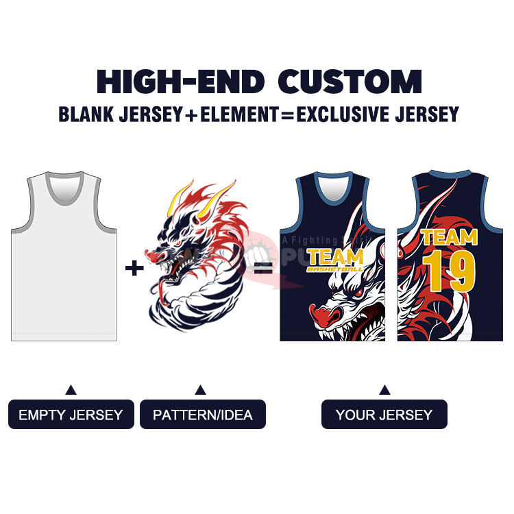 Power Punch Custom Wholesale Design Retro Sublimation Basketball Shirt Singlets Vests Kit Set M - Angle 4