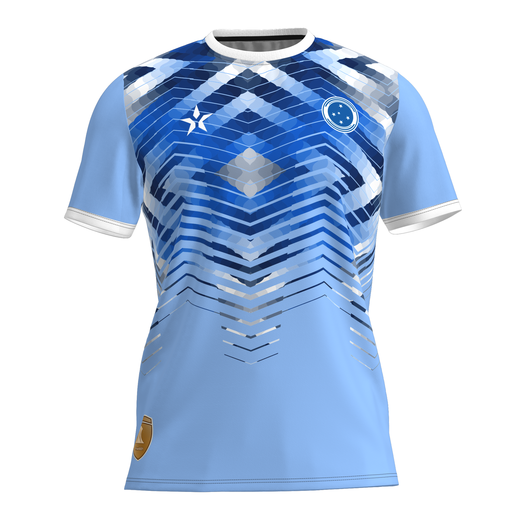 Power Punch Male Team Retro Football Jersey Customized Logo Uniforms in 100 Polyester with and - Angle 4