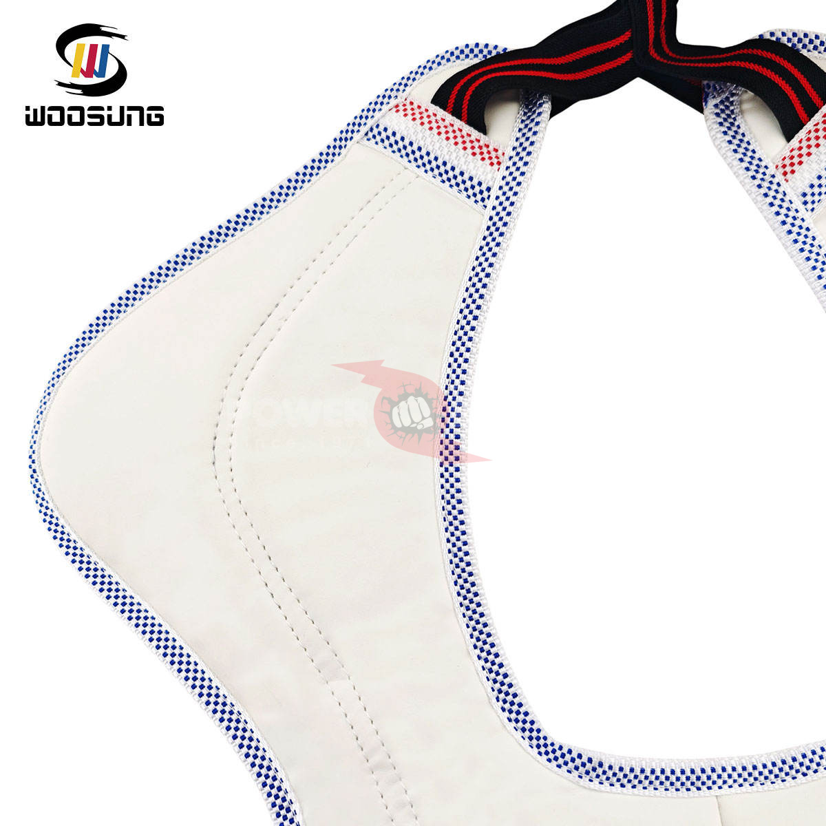 Power Punch Sample Free Shipping New Design Wholesale Taekwondo Chest Protectors Angle 4