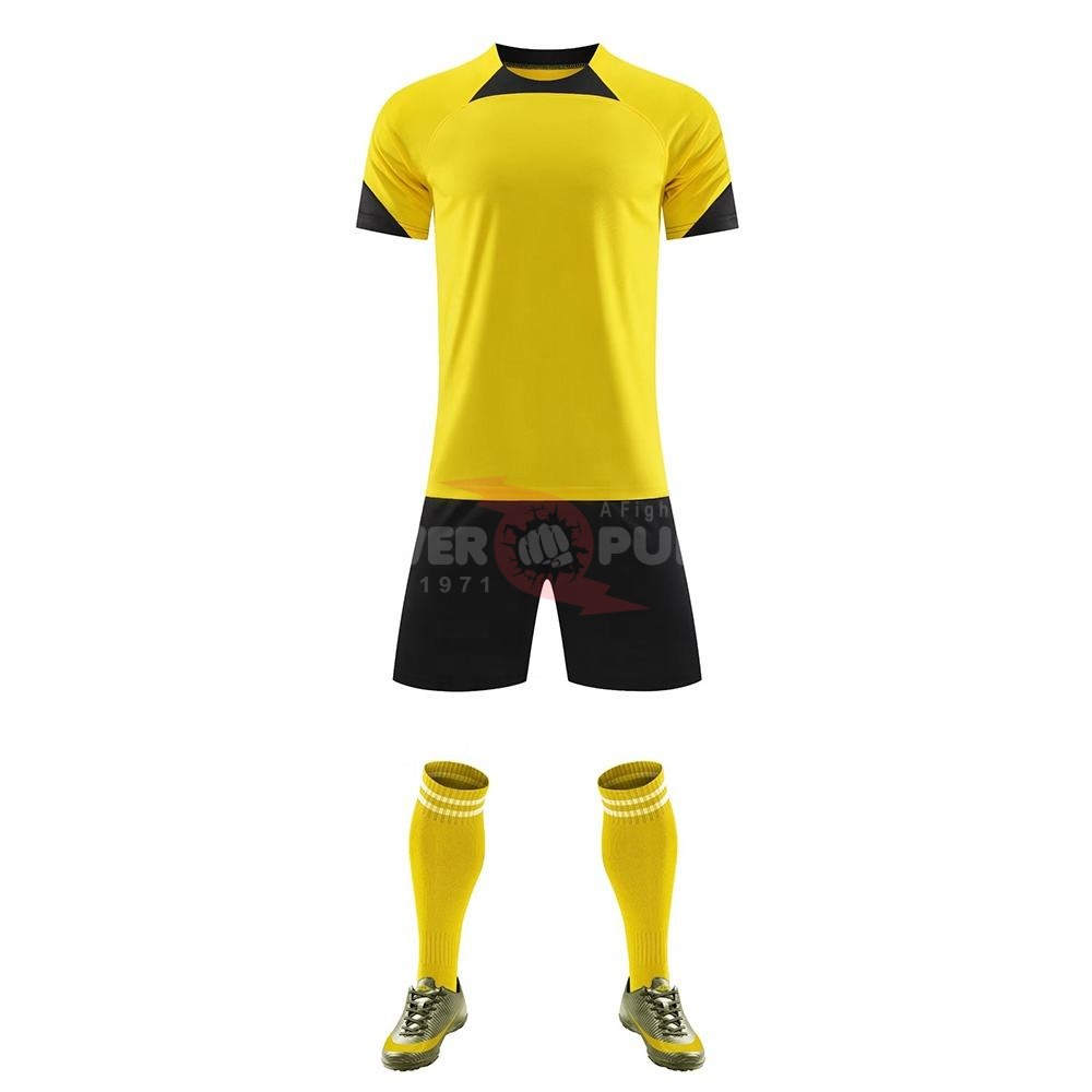 Power Punch 2025 Sublimation Football Jersey Plain Custom Kids Adults Men Soccer Jersey - Angle 4