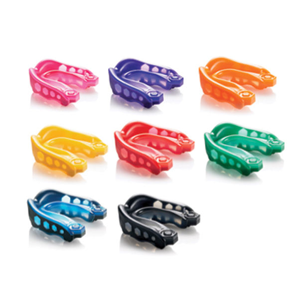 Power Punch Custom Fit Gel Max Mouth Guard for Boxing MMA, Dual Layer Shock Absorbing Angle 2