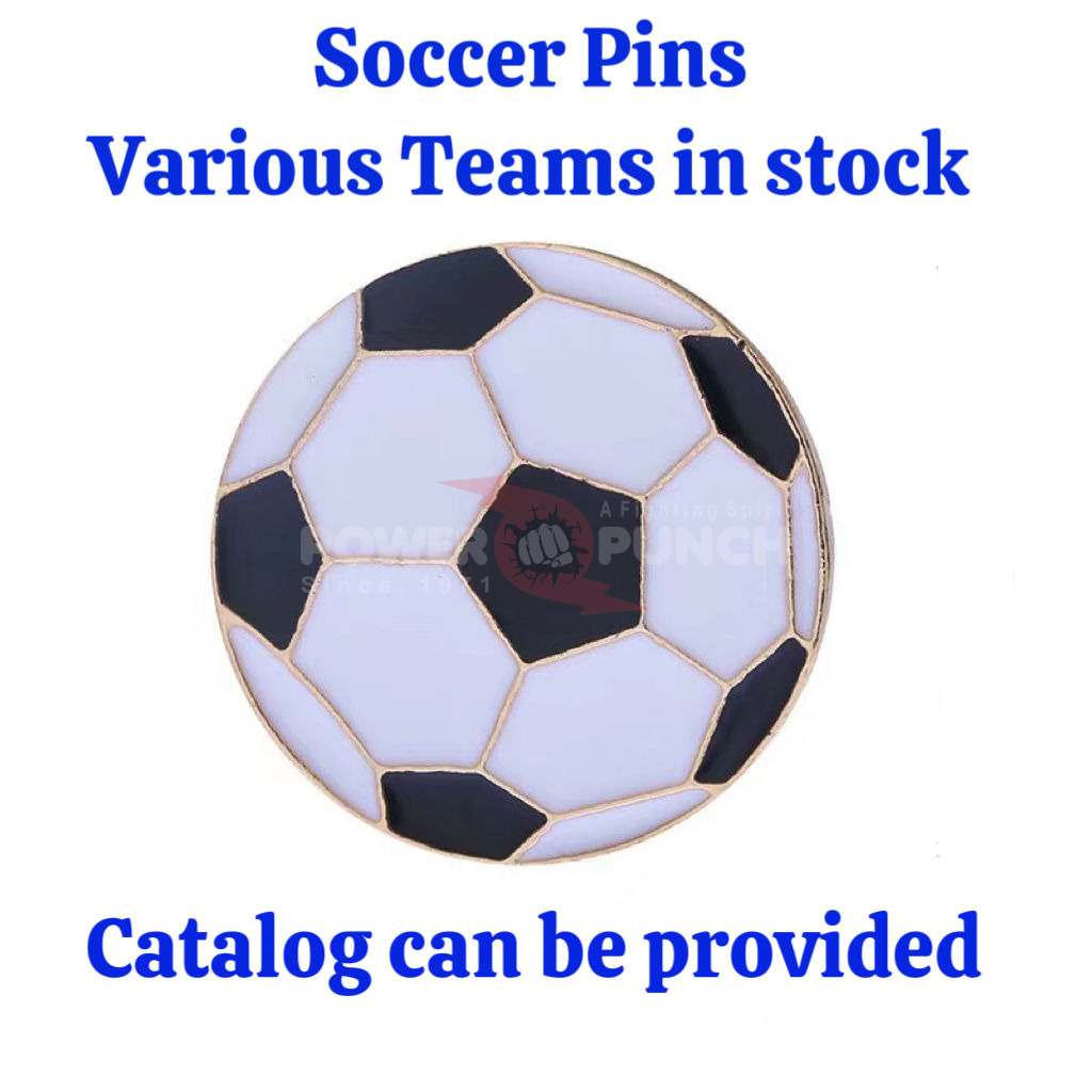 Power Punch Good Stock Vintage US Baseball Pins Angel Cross New Year Enamel Zinc Alloy Gold-Pla - Angle 2