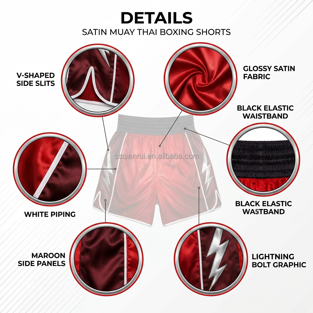 Power Punch Stealth Black-on-Black Matte Poly Boxing Training Trunks Angle 4