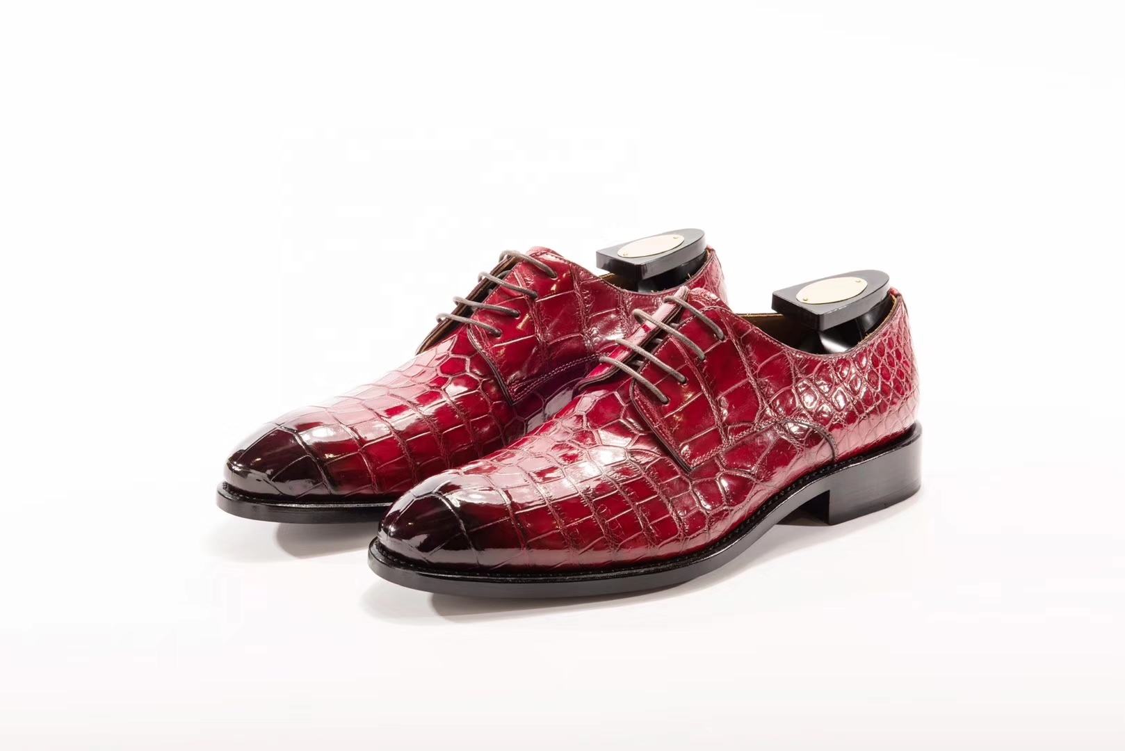 Power Punch Goodyear Welt Custom Design Shoes Men Match crocodile Leather Jacket and Angle 4