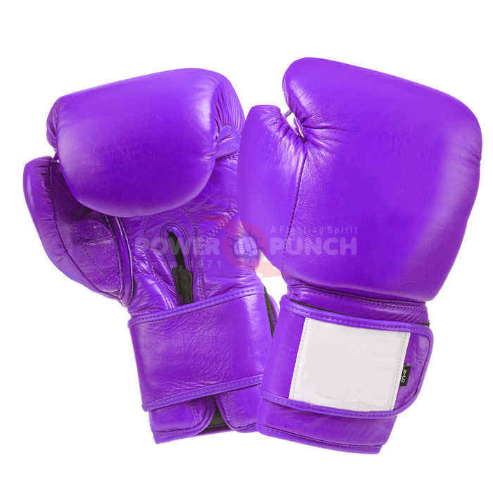 Power Punch Pro Style Heavy Leather Boxing Gloves for Sparring Training Moisture Angle 4