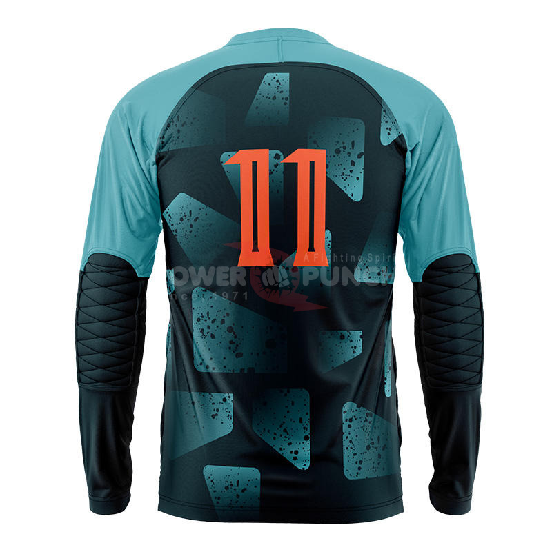 Power Punch HEALY Customized Goalkeeper Uniforms Are Suitable for Quick-drying Polyester Retro - Angle 2