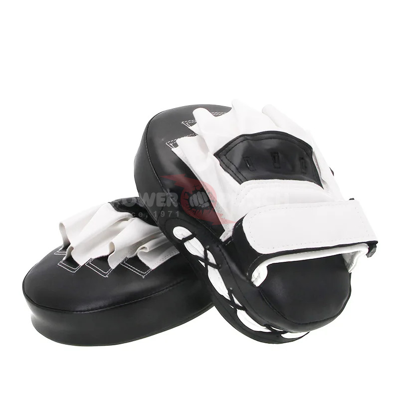Power Punch Curved Focus Punching Mitts & Coaching Hand Pads | Pro Coach Series - Angle 5