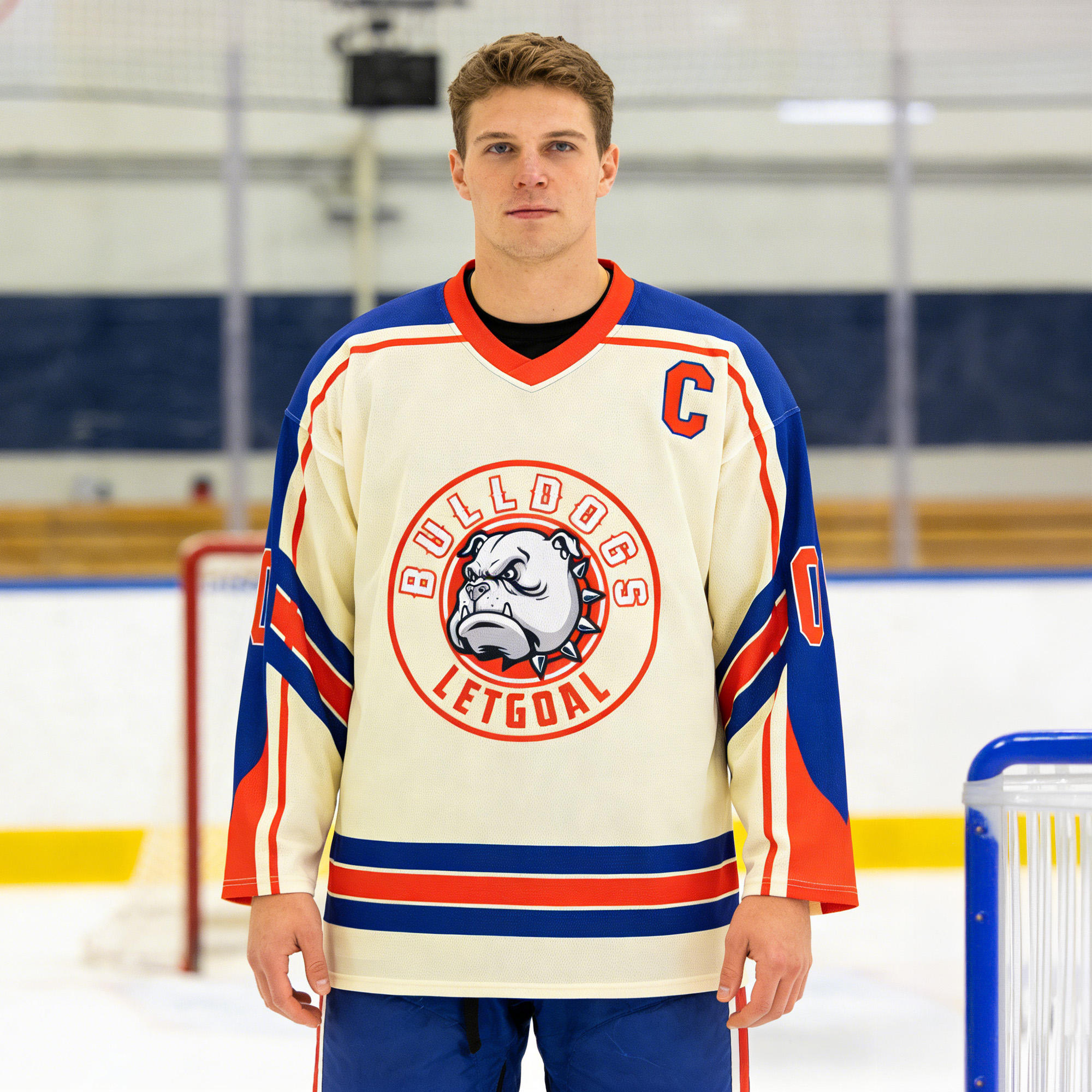 Power Punch OEM Sublimated Hockey Jerseys Custom Logo Ice Hockey Uniforms Ice Hockey Style Jers