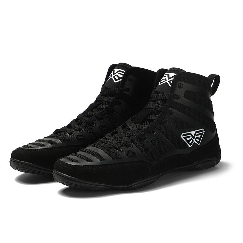 Power Punch All-Round Training & Sparring High-Top Boxing Boots Angle 2