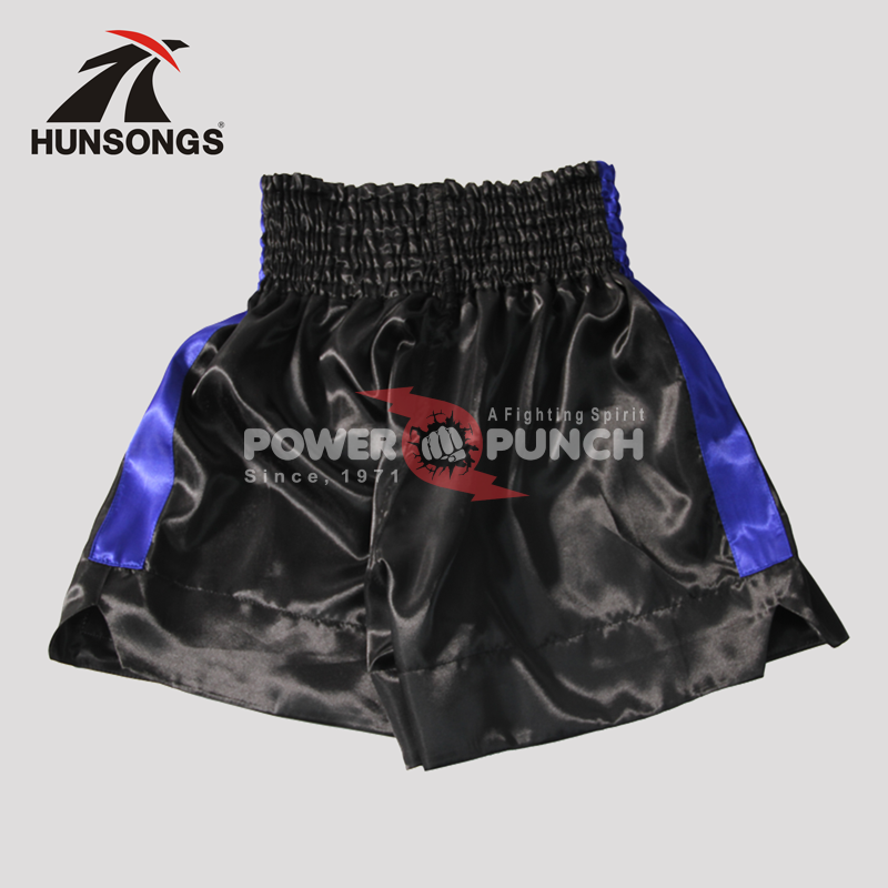Power Punch Traditional High-Slit Muay Thai & Kickboxing Trunks Angle 4