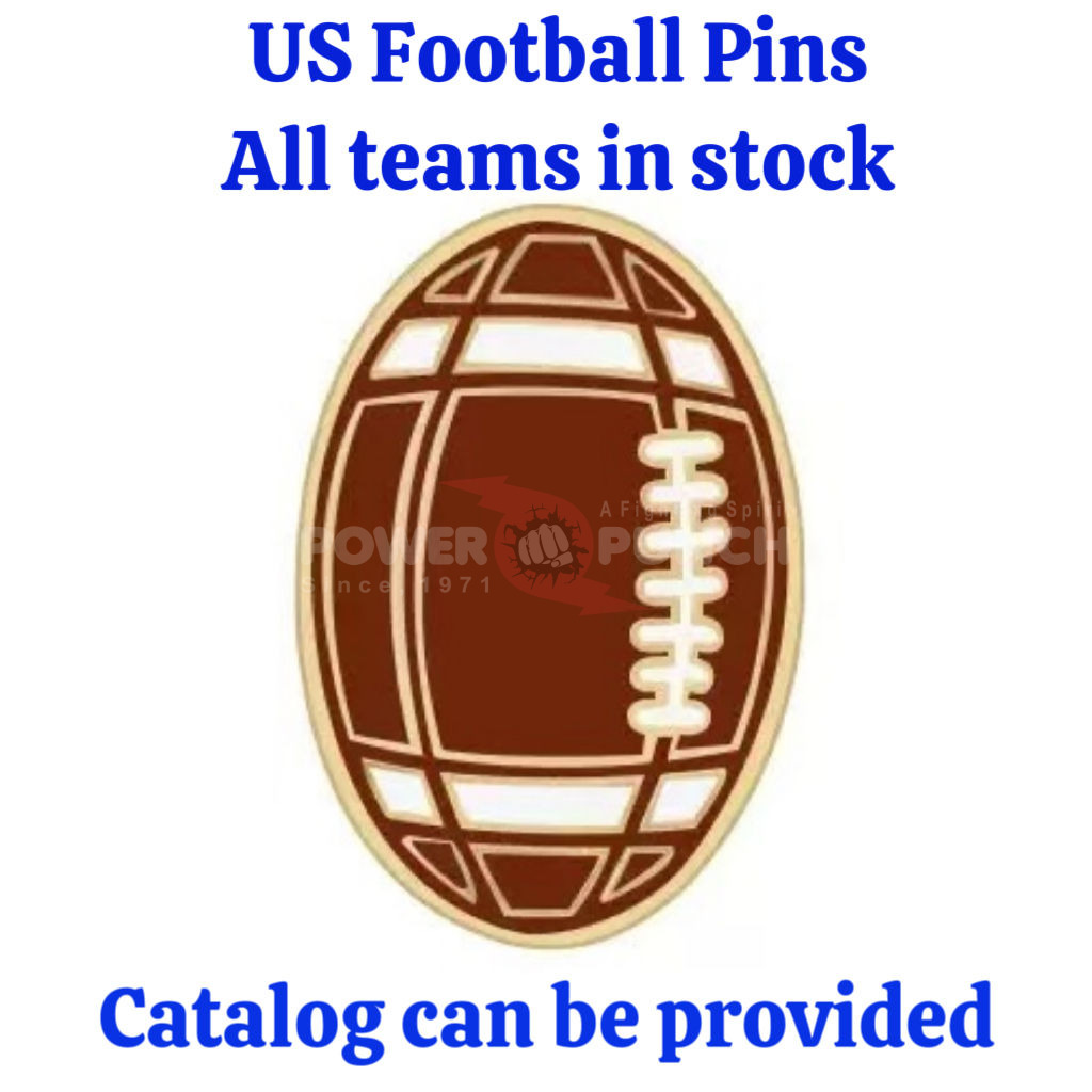 Power Punch Good Stock Vintage US Baseball Pins Angel Cross New Year Enamel Zinc Alloy Gold-Pla - Angle 4