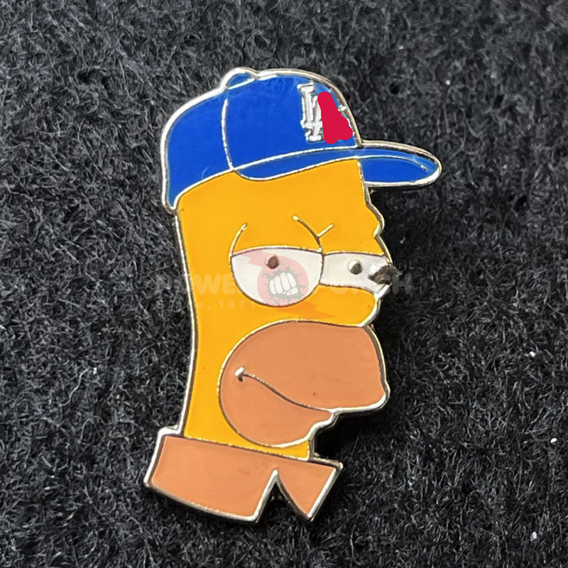 Power Punch Fashion Usa Hat Decoration Brooch Badge Jersey Socks Cap Baseball Sport Set Badges - Angle 3