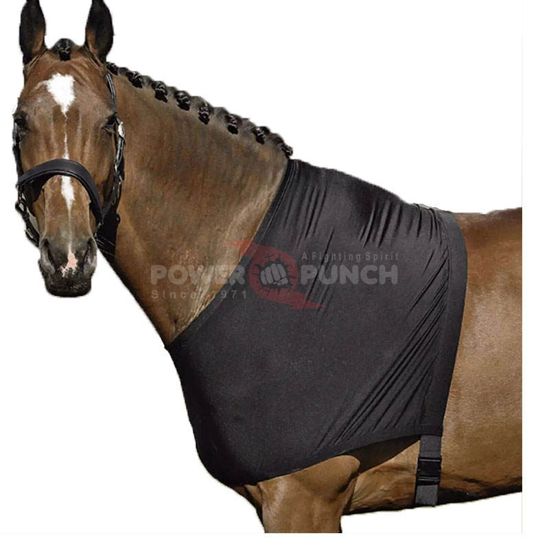 Power Punch Horse Shoulder Guard High Elastic Breathable Horse Chest Saver Protector