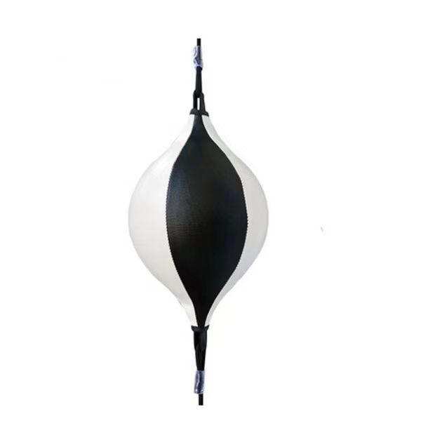Power Punch Leather Hanging Punching Bag for Speed Training Speed Ball for Boxing Angle 2