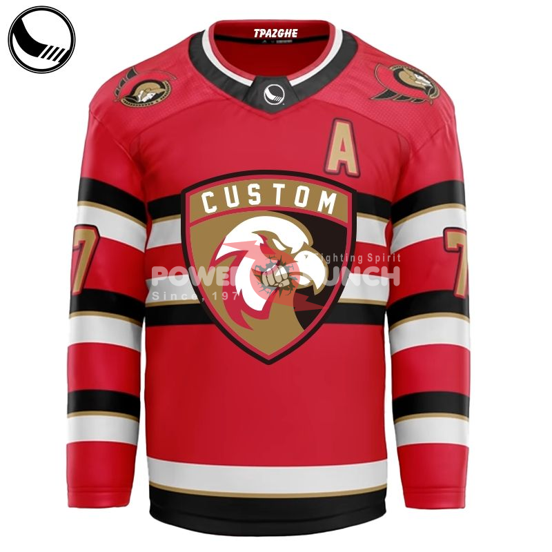 Power Punch Custom Reversible Sublimation Ice Hockey Practice Jerseys Wholesale - Angle 3