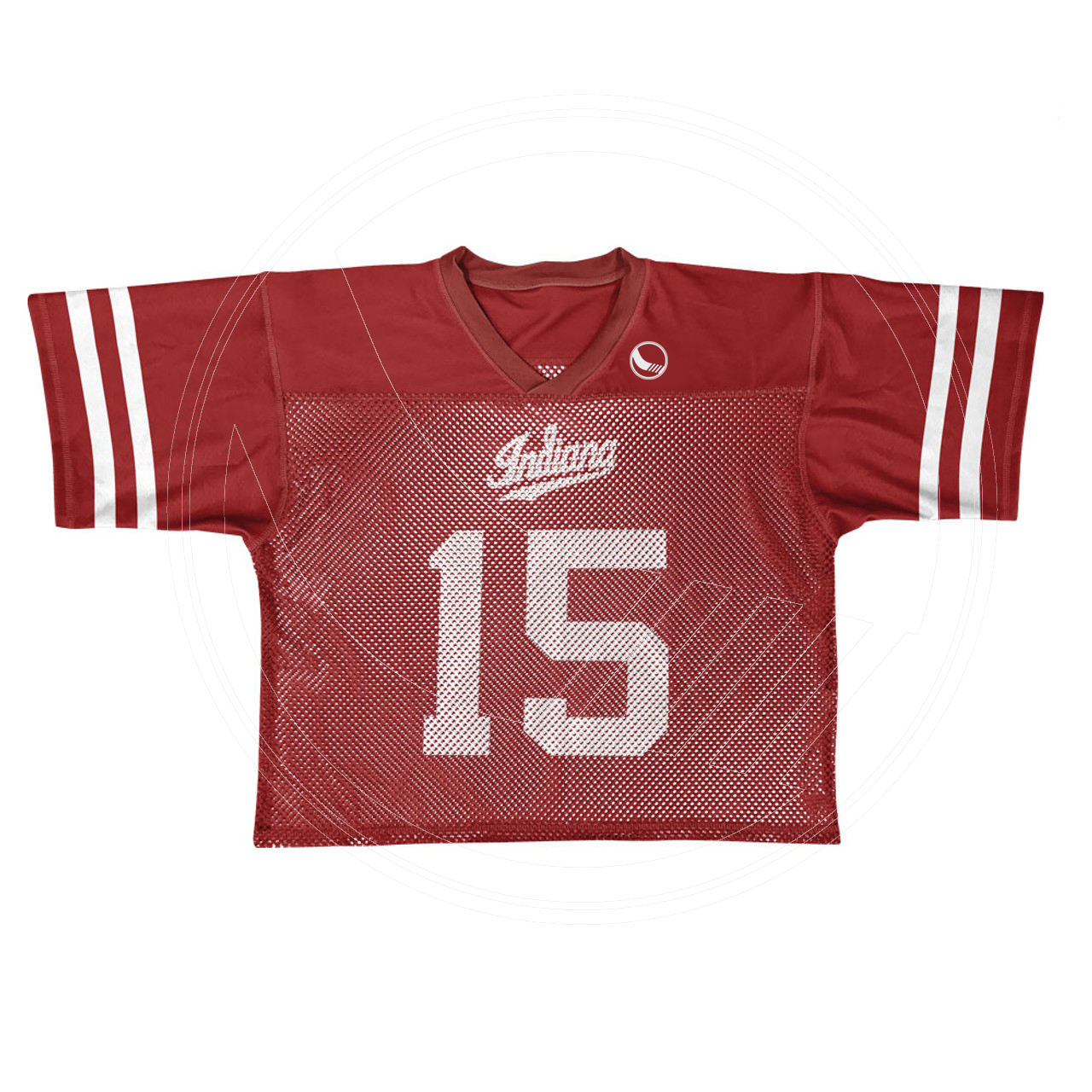 Power Punch Aowei Sportswear Custom Sublimation Lacrosse Jersey Custom Design Mesh Uniform - Angle 5